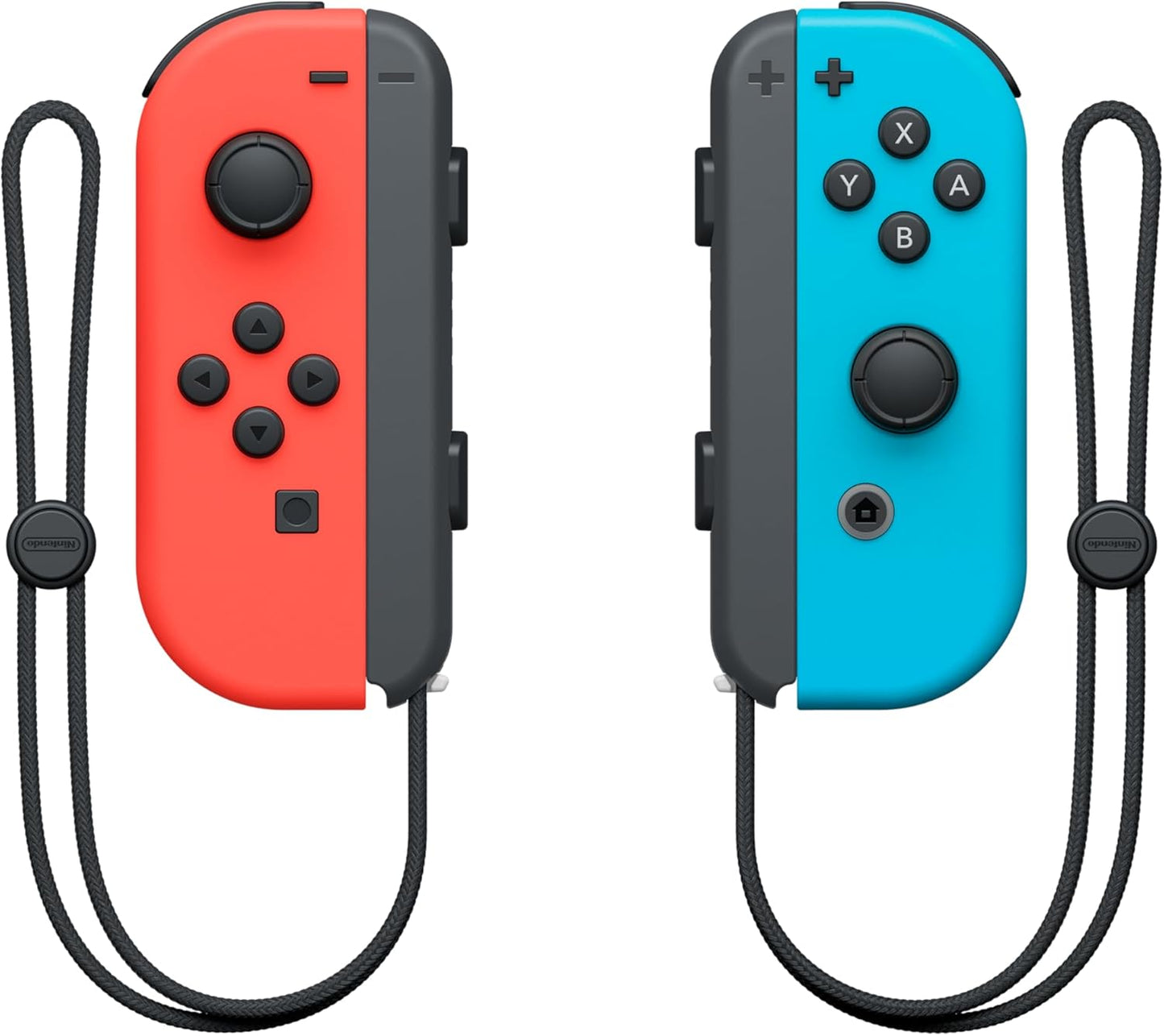 Par de Joy-Con rojo neón (I) y azul neón (D) para Nintendo Switch