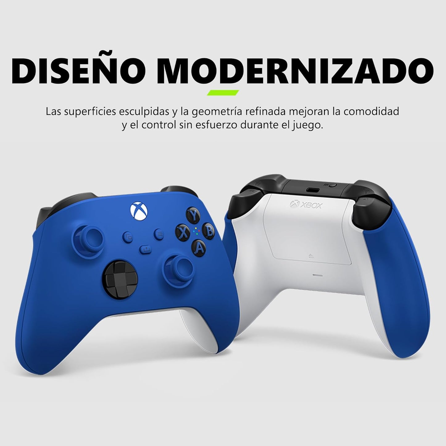 Control inalámbrico Xbox – Shock Blue