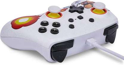 Control alámbrico para Nintendo Switch – Mario de Fuego