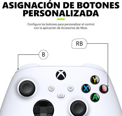 Control inalámbrico Xbox – Robot White