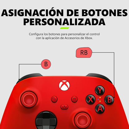 Control inalámbrico Xbox – Pulse Red