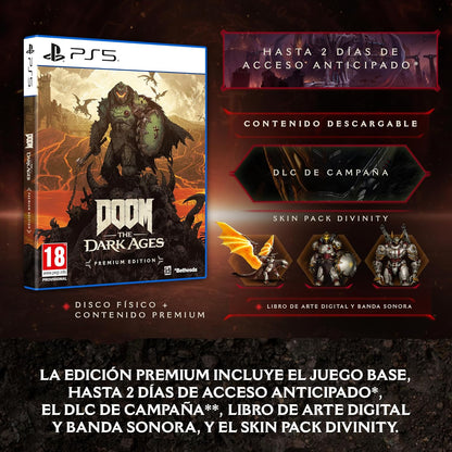 Playstation 5 - DOOM The Dark Ages – Premium Edition
