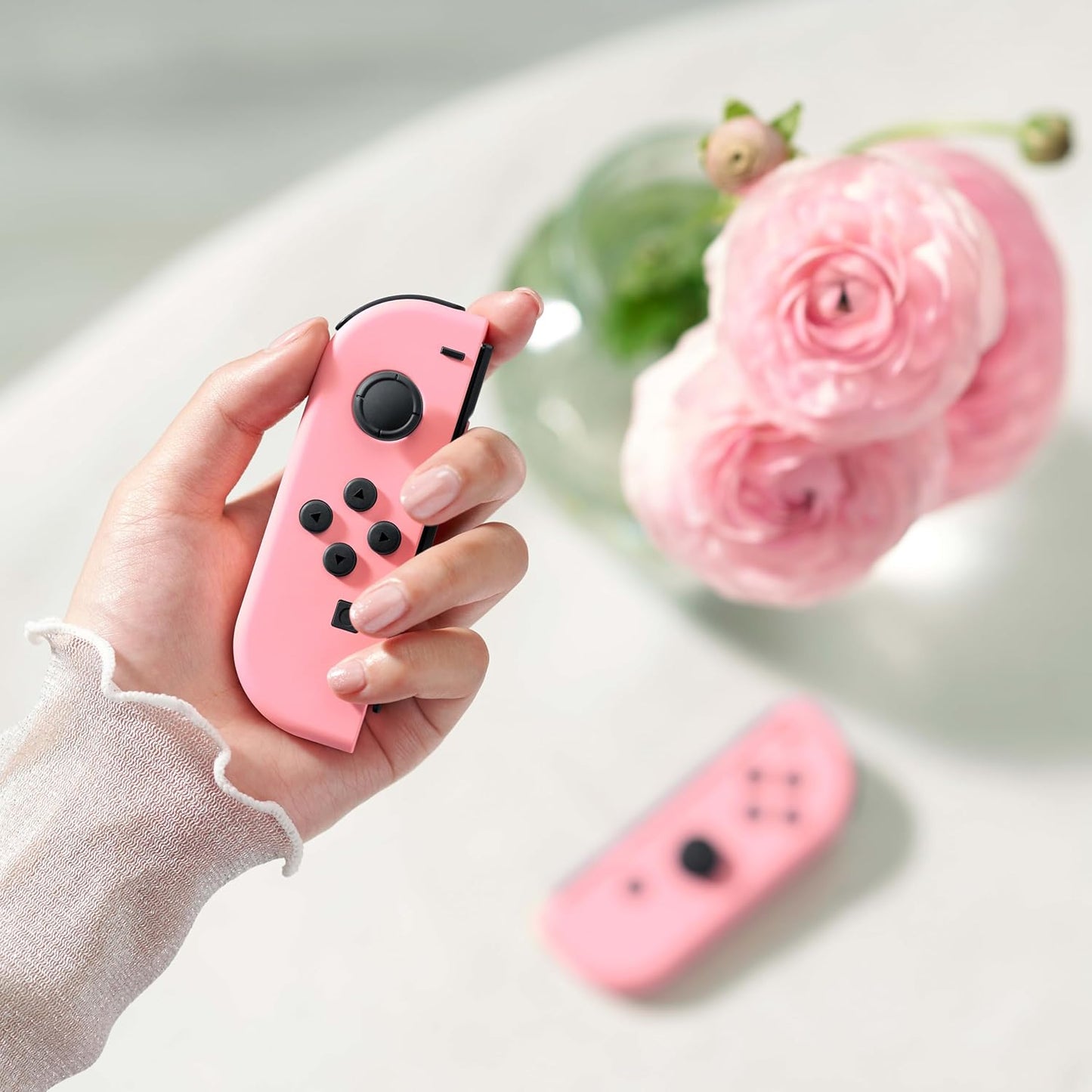 Par de Joy-Con (rosa pastel) para Nintendo Switch