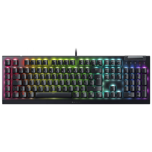 Razer BlackWidow V4 X – Switch verde – Negro