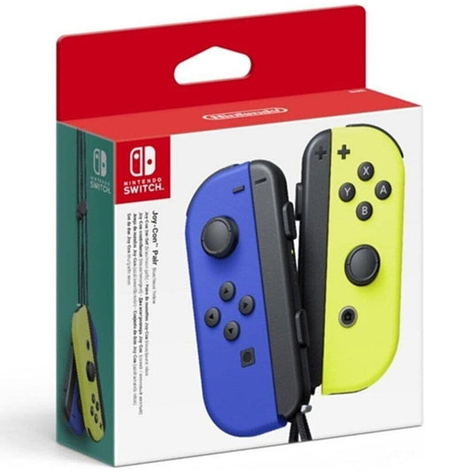 Par de Joy-Con azul (I) y amarillo neón (D) para Nintendo Switch