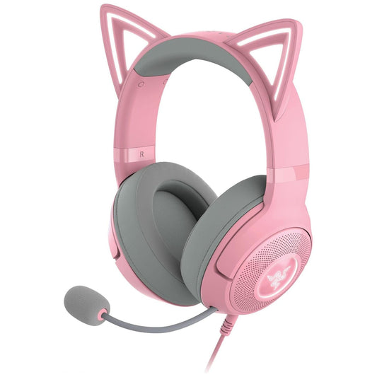 Audífonos gamer Razer Kraken Kitty V2 – Quartz