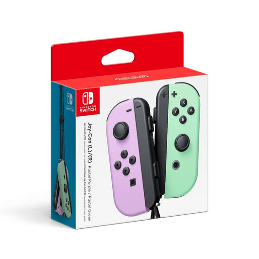 Par de Joy-Con morado pastel (I) y verde pastel (D) para Nintendo Switch